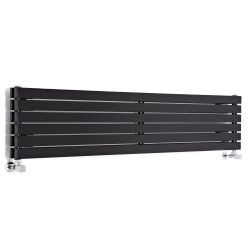 Milano Capri - Flat Panel Horizontal Designer Radiator - 354mm x 1600mm - Choice of Finish