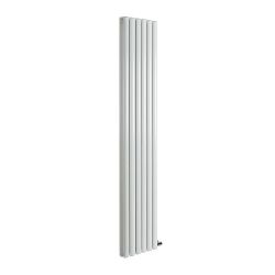 ECOSO Aruba Ardus - White Dry Heat 1700W Vertical Electric Designer Radiator - 1784mm x 354mm (Double Panel) - Choice of Wi-Fi Thermostat