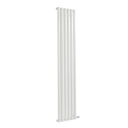 ECOSO Aruba Ardus - White Dry Heat 900W Vertical Electric Designer Radiator - 1784mm x 354mm - Choice of Wi-Fi Thermostat