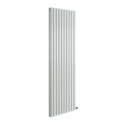 ECOSO Aruba Ardus - White Dry Heat 3000W Vertical Electric Designer Radiator - 1784mm x 590mm (Double Panel) - Choice of Wi-Fi Thermostat