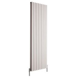 Milano Aruba Ayre - 1800mm White Vertical Aluminium Designer Radiator (Double Panel) - Choice of Size