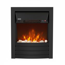 ECOSO Aura - Modern Inset Electric Fire - Choice of Finish