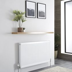 Milano Compact - Type 21 - Double Panel Plus Radiator - Multi Sizes Available