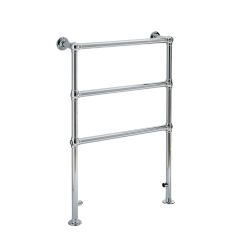 Milano Derwent - Floor Mounted Traditional Minimalist Heated Towel Rail - Choice of Finish