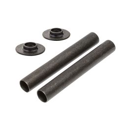 Milano - Pewter Radiator Pipe Sleeves (Pair)
