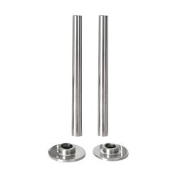 Milano - Satin Radiator Pipe Sleeves (Pair)