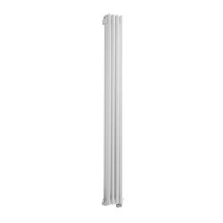 Milano Windsor - White Traditional Vertical Electric Triple Column Radiator - 1800mm x 200mm - Choice of Wi-Fi Thermostat