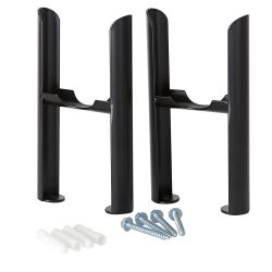 Milano Windsor - Traditional 3 Column Windsor Radiator Feet - Black