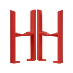 Milano Windsor - Floor-Mounting Feet for Windsor Column Radiators - Statement Custom Colours