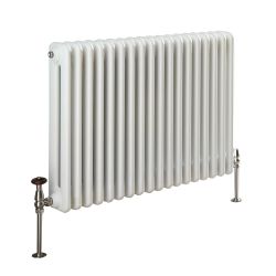 Milano Atticus - Horizontal Modern Column Radiator - 600mm Tall - Choice of Finish and Size