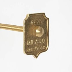 Milano Windsor - Column Radiator Luxury Wall Stay - Brass