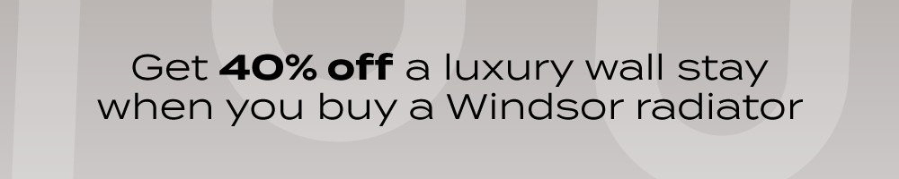 40% off Wall Stay when bought with a Windsor