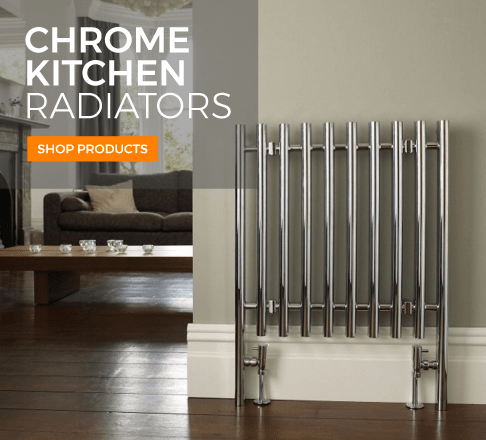 Chrome Kitchen Radiators