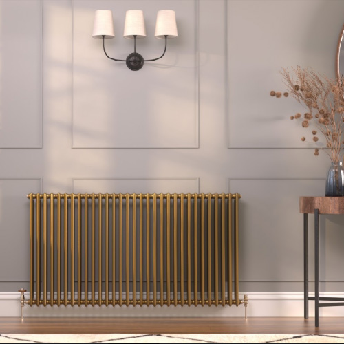 Milano Windsor Metallic Horizontal Triple Column Radiator