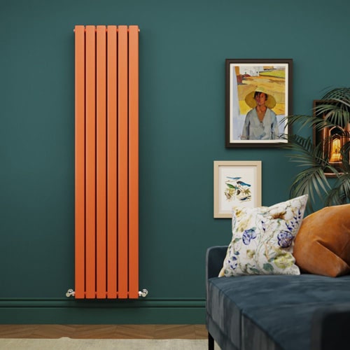 Milano Alpha Vertical Flat Panel Double Designer Radiator