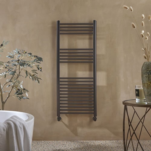 Milano Orelia Flat Heated Towel Rail